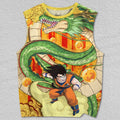 Unisex Dragon Ball Goku Printed Tank Top