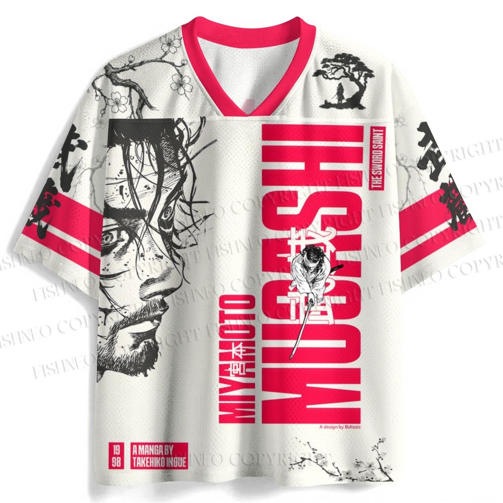 Miyamoto Musashi Printed Jersey Shirts