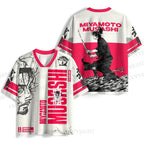 Miyamoto Musashi Printed Jersey Shirts