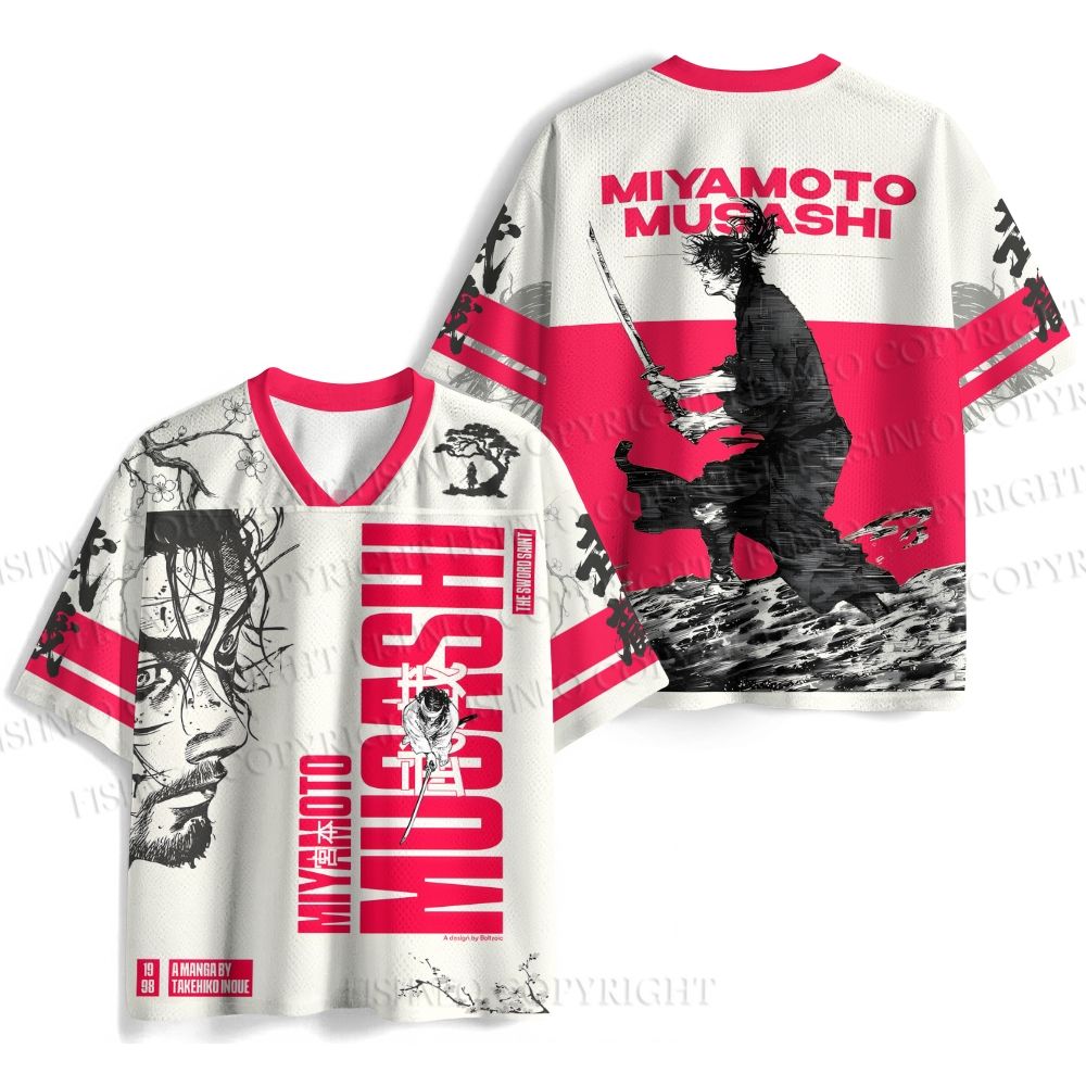 Miyamoto Musashi Printed Jersey Shirts
