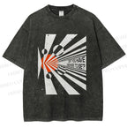Unisex Don’t You Have Somewhere To Be? Printed Washed Tee