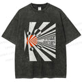 Unisex Don’t You Have Somewhere To Be? Printed Washed Tee