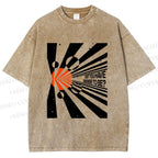 Unisex Don’t You Have Somewhere To Be? Printed Washed Tee