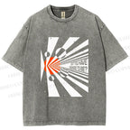 Unisex Don’t You Have Somewhere To Be? Printed Washed Tee