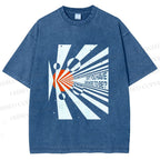 Unisex Don’t You Have Somewhere To Be? Printed Washed Tee