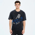 Dream Dodgers Baseball Vintage Wash Japanese Design T-Shirt