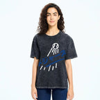 Dream Dodgers Baseball Vintage Wash Japanese Design T-Shirt