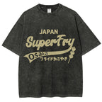 Osaka Flying Takoyaki SuperFly Japanese Vintage Washed T-shirt