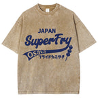 Osaka Flying Takoyaki SuperFly Japanese Vintage Washed T-shirt