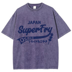 Osaka Flying Takoyaki SuperFly Japanese Vintage Washed T-shirt