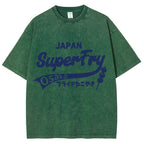 Osaka Flying Takoyaki SuperFly Japanese Vintage Washed T-shirt