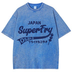 Osaka Flying Takoyaki SuperFly Japanese Vintage Washed T-shirt