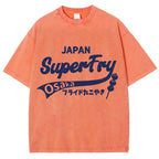 Osaka Flying Takoyaki SuperFly Japanese Vintage Washed T-shirt