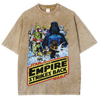 Star war washed tshirt