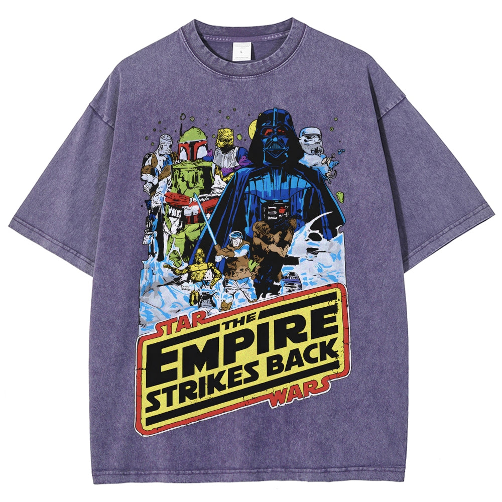 Star war washed tshirt