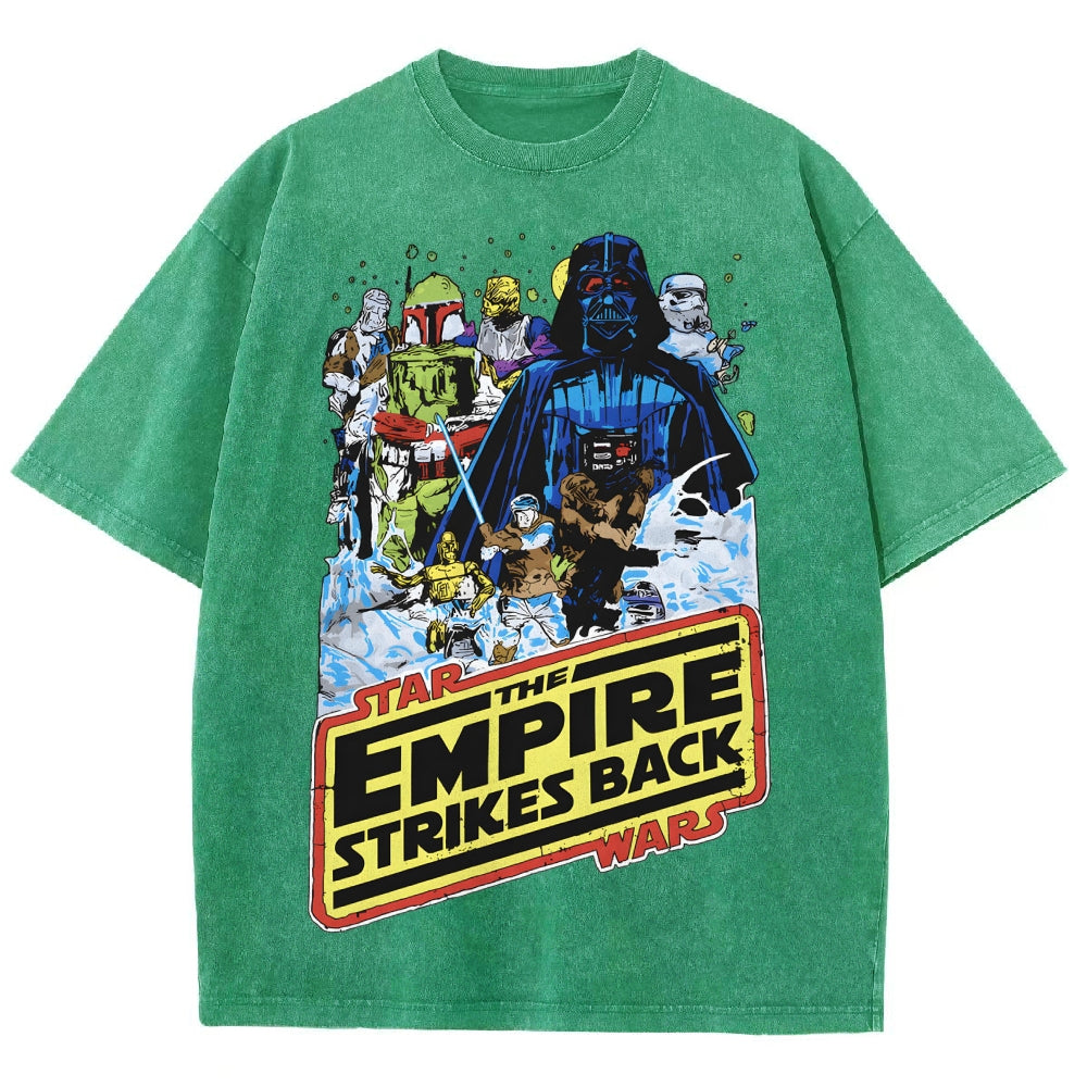 Star war washed tshirt