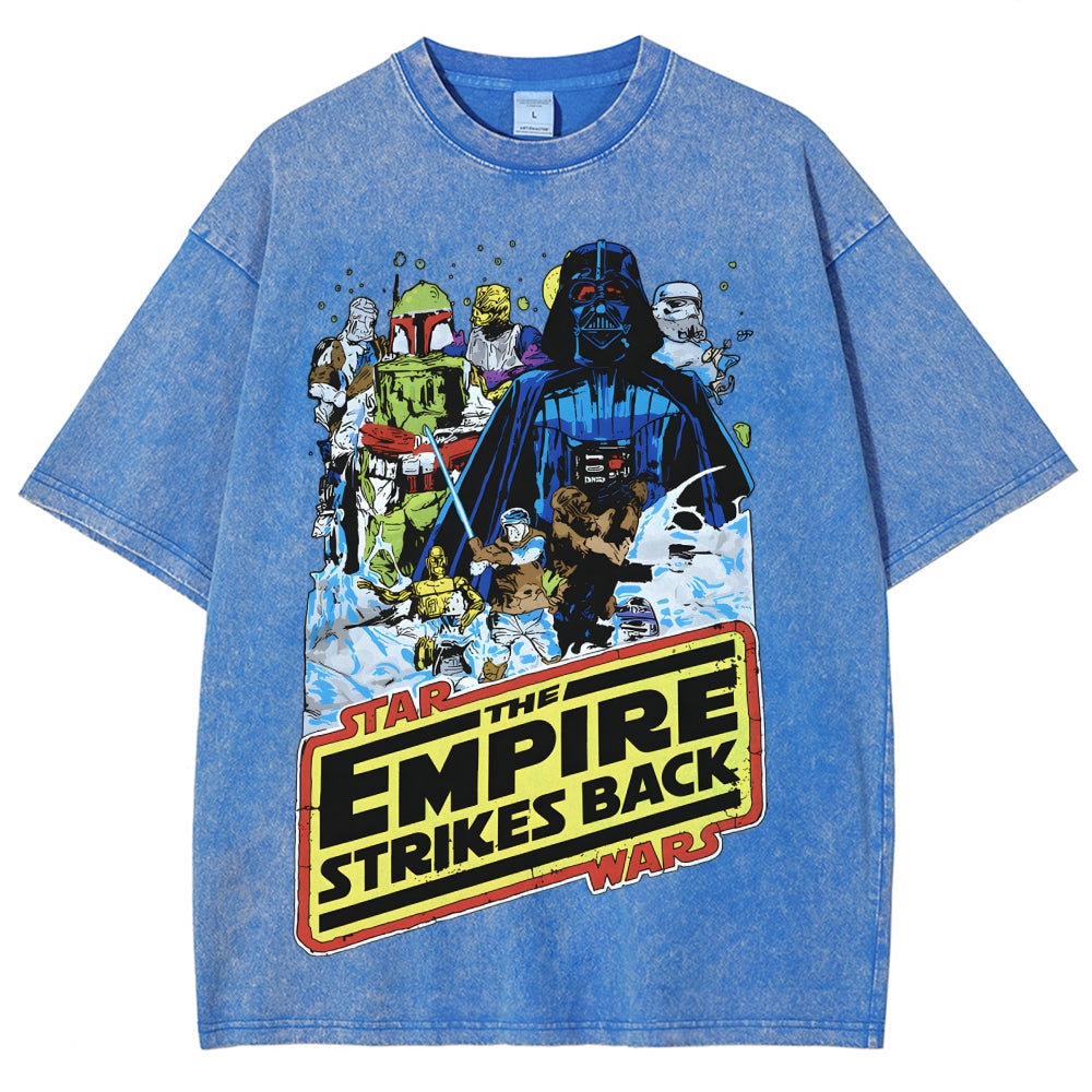 Star war washed tshirt
