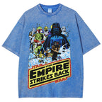 Star war washed tshirt