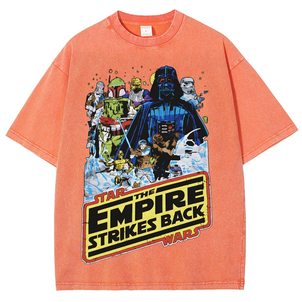 Star war washed tshirt