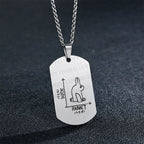 Rabbit Duck Necklace