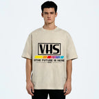 VHS 1976 Vintage Wash Japanese Design T-Shirt