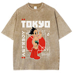 Astro Boy Vintage Wash Japanese Design T-Shirt