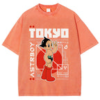 Astro Boy Vintage Wash Japanese Design T-Shirt