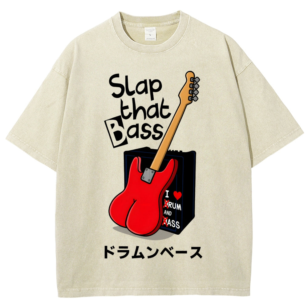 Slap That Bass Vintage Washed T-shirt
