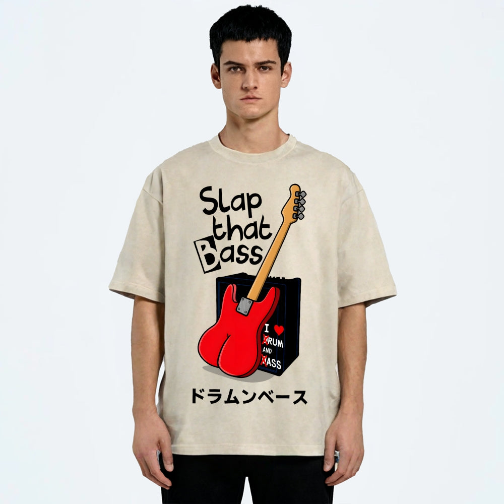Slap That Bass Vintage Washed T-shirt