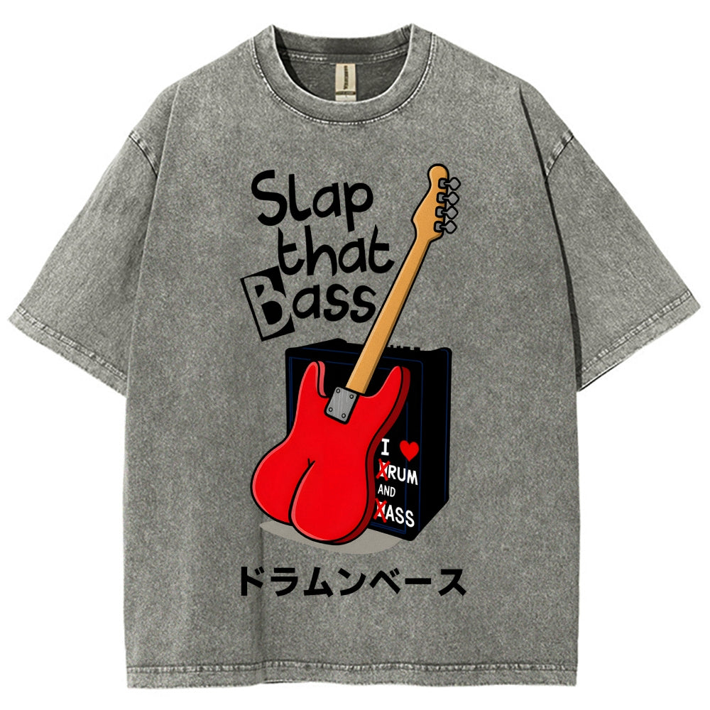Slap That Bass Vintage Washed T-shirt