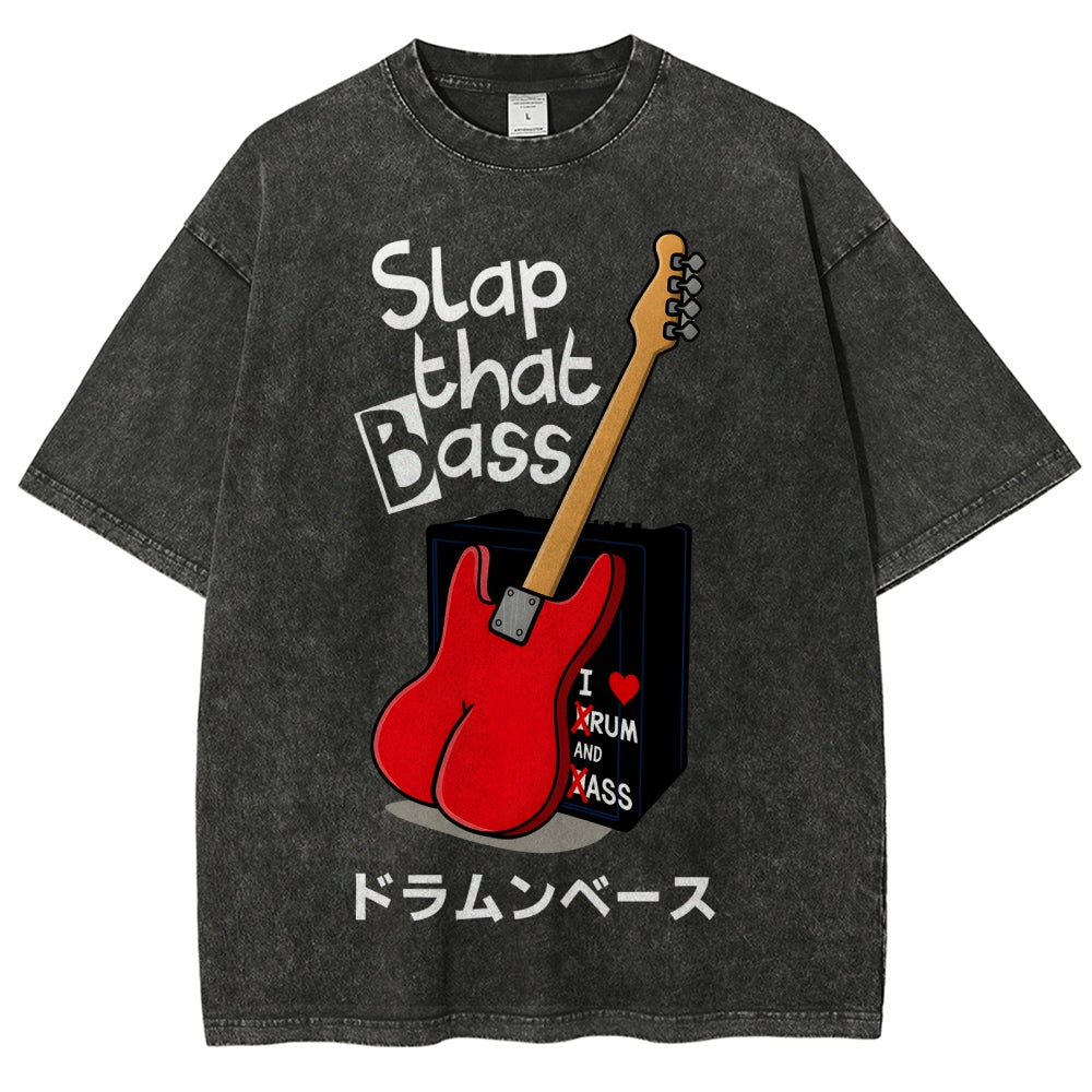 Slap That Bass Vintage Washed T-shirt