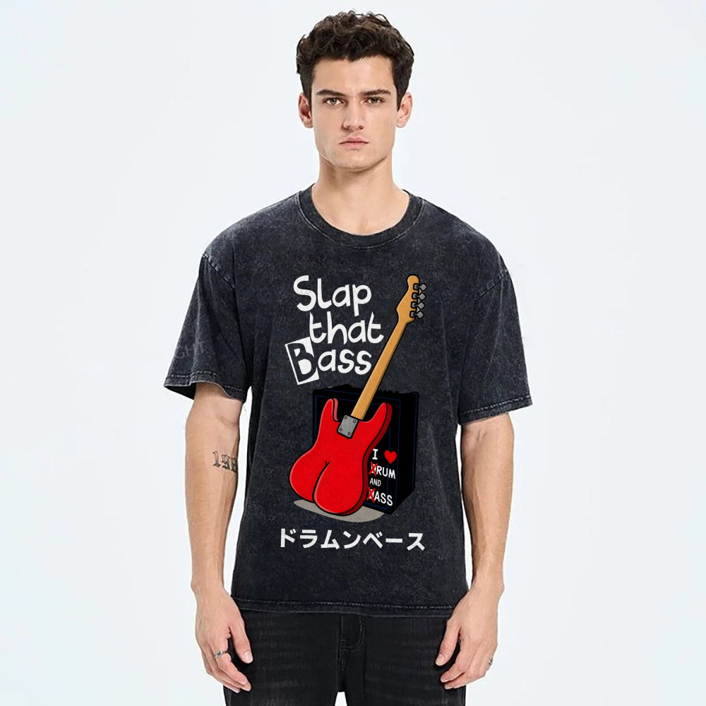 Slap That Bass Vintage Washed T-shirt