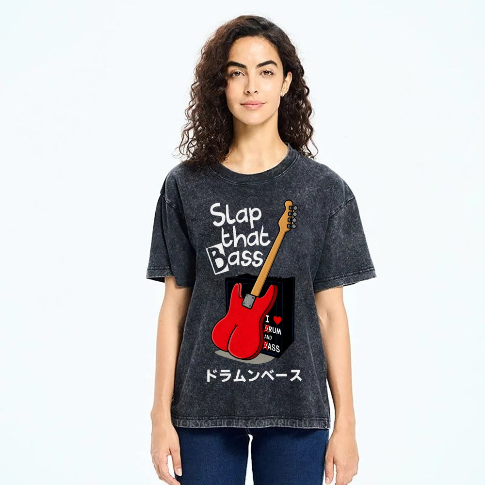 Slap That Bass Vintage Washed T-shirt