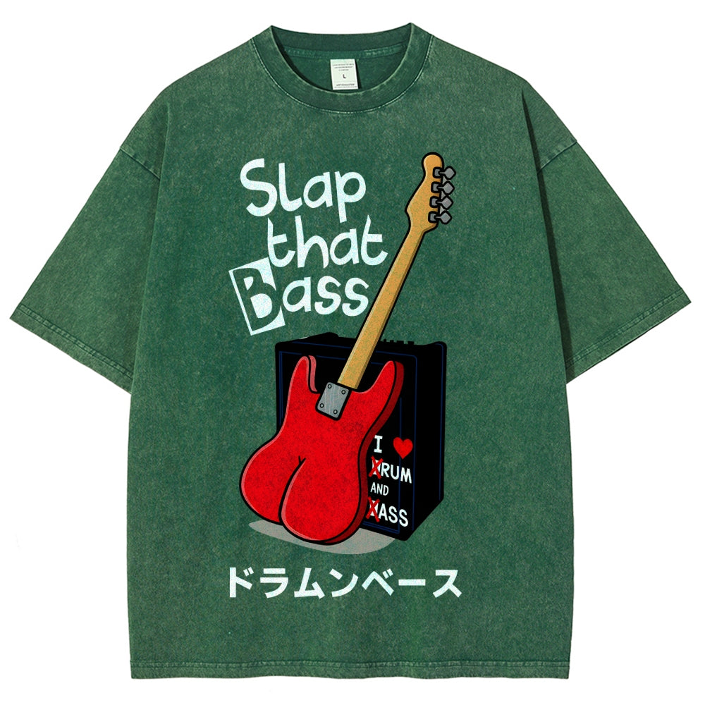 Slap That Bass Vintage Washed T-shirt
