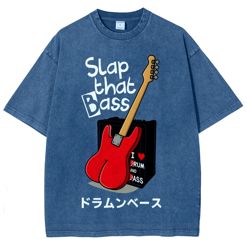 Slap That Bass Vintage Washed T-shirt