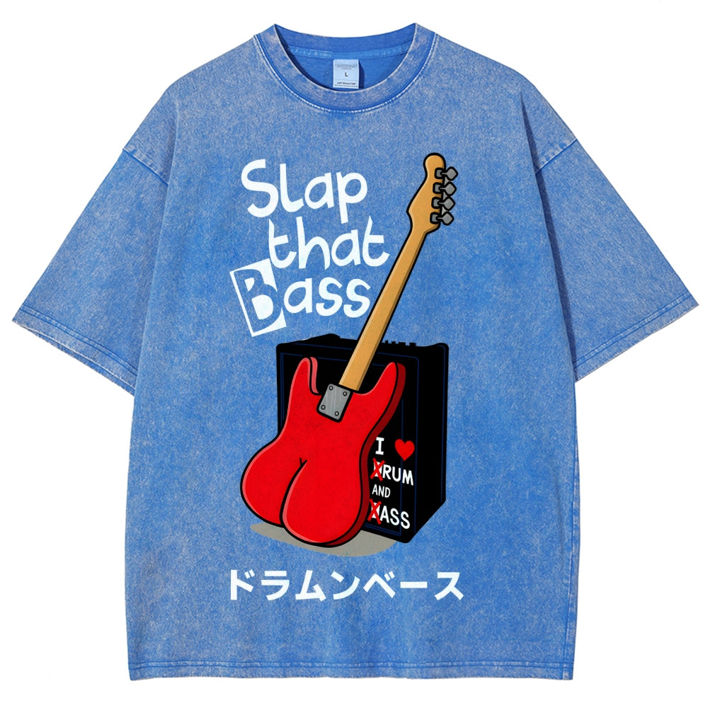Slap That Bass Vintage Washed T-shirt