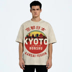 Kyoto Japan Honshu Kansai Region Vintage Wash Japanese Design T-Shirt