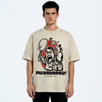 Angry Pikuruboru Pickleball Washed T-Shirt