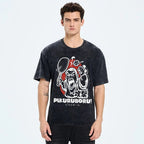 Angry Pikuruboru Pickleball Washed T-Shirt