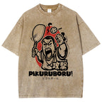 Angry Pikuruboru Pickleball Washed T-Shirt
