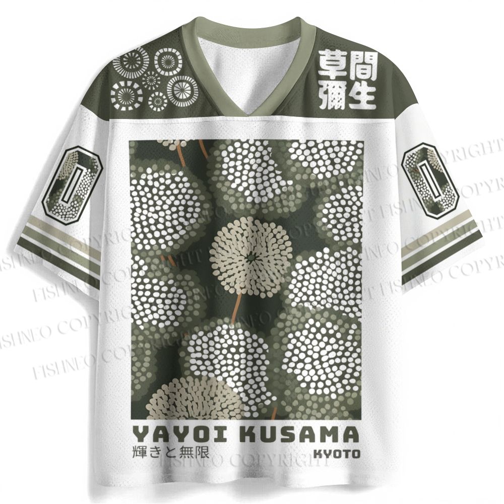 Yayoi Kusama Dandelion Jersey Shirts