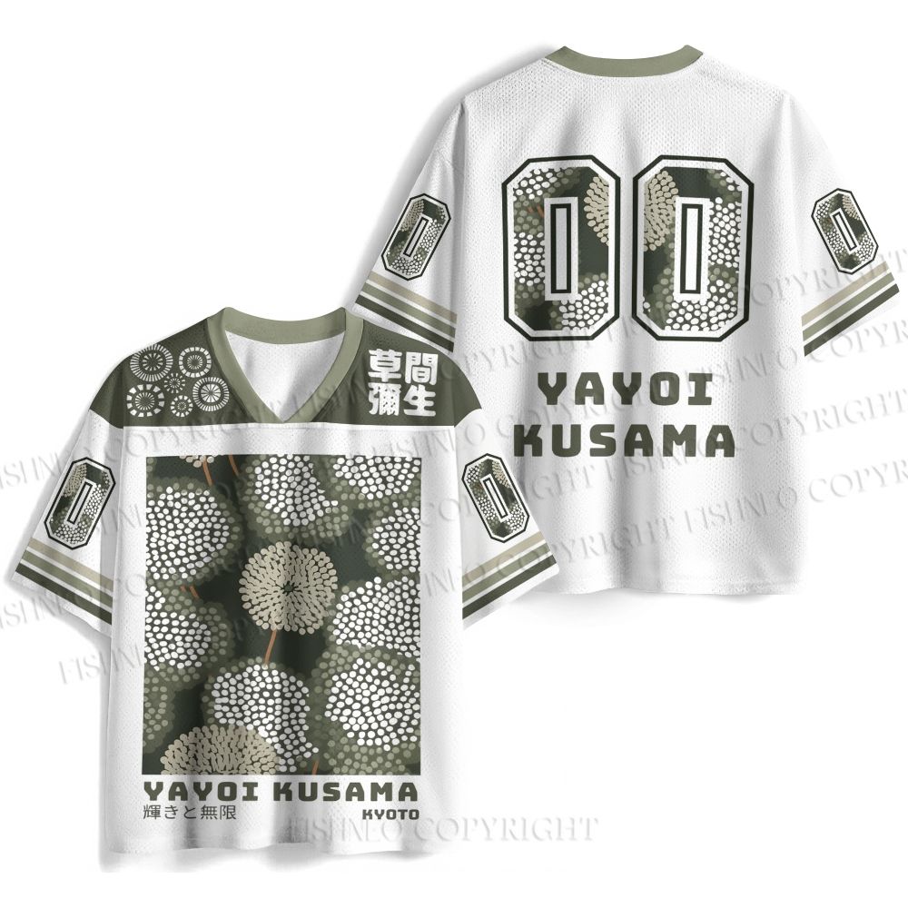 Yayoi Kusama Dandelion Jersey Shirts