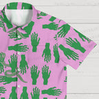 King Cobra And Hands Hawaiian Shirt