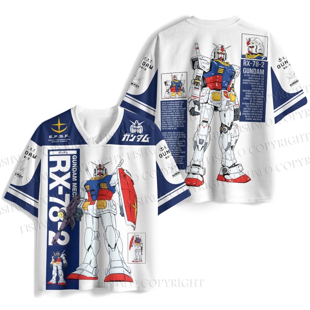 RX-78-2 Gundam Jersey Shirts