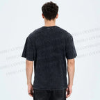 Unisex Cat Jenga Printed Washed Tee