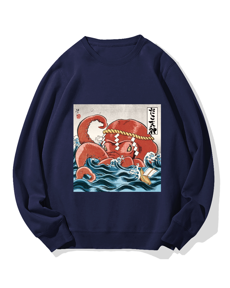 Tako Tenjin Cotton Sweatshirt