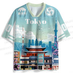Japan Tokyo View Jersey Shirts
