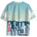 Japan Tokyo View Jersey Shirts