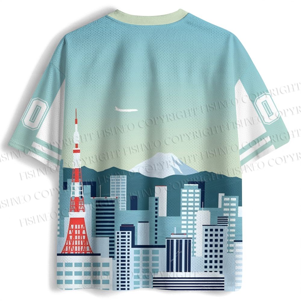 Japan Tokyo View Jersey Shirts