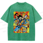 Unisex Dragon Ball Printed Washed Tee